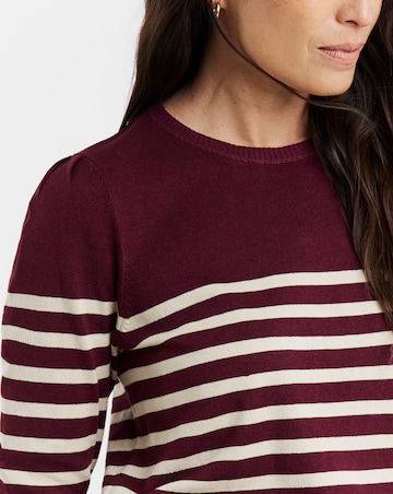 Stripe Crew Neck Jumper