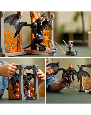 LEGO Icons The Lord of the Rings: Balrog Book Nook Film Memorabilia 10367