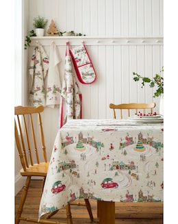 Christmas Town Table Cloth