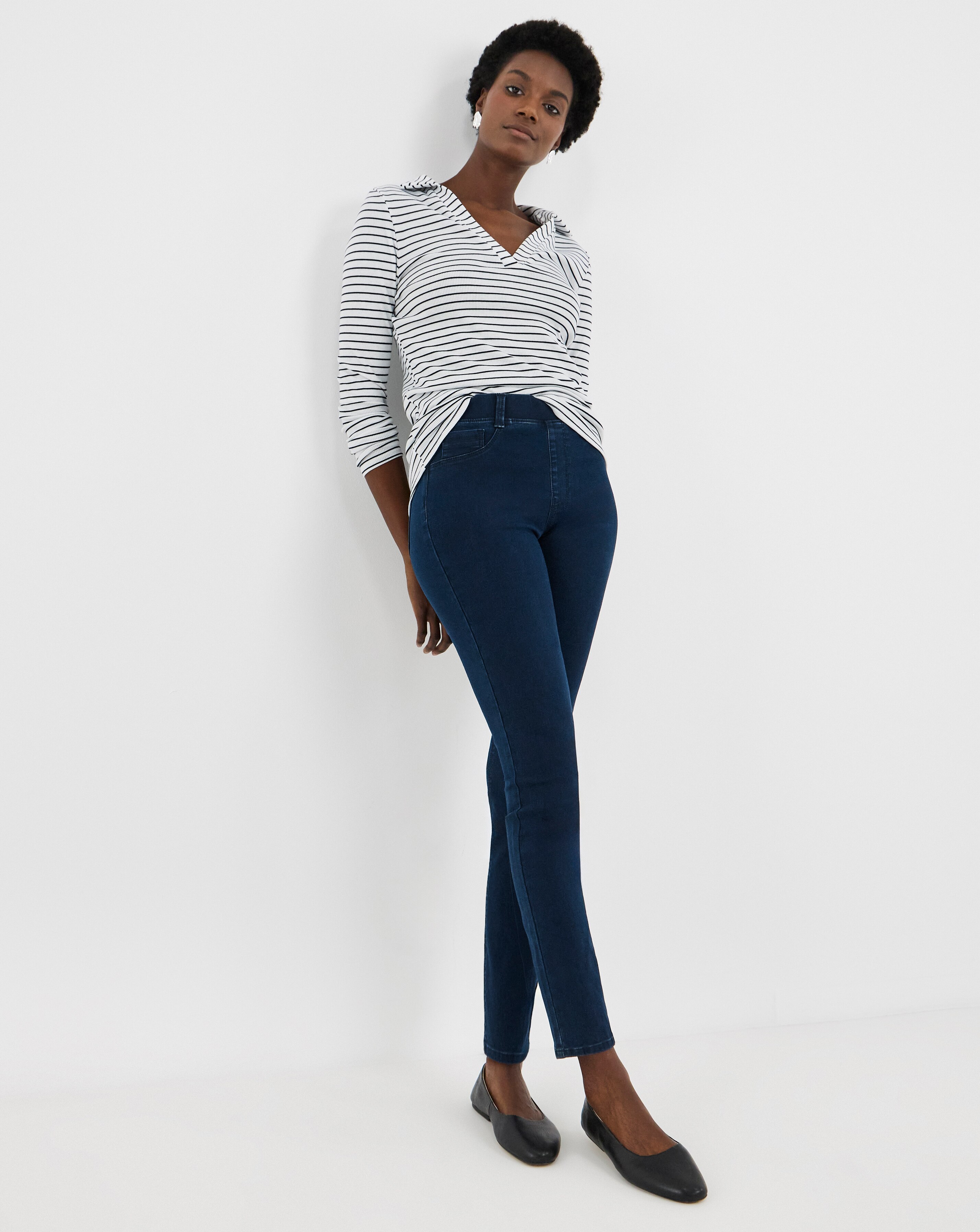 Indigo Stretch Slim Leg Jeggings