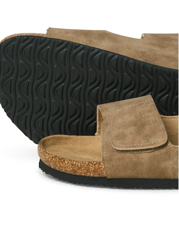 Jack & Jones Central Two Strap Sandal - Natural