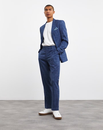 Textured Regular Fit Suit Jacket