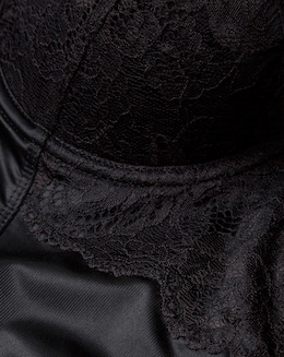 MAGISCULPT Firm Control Ella Lace Multiway Shapewear Slip (B-F) Black