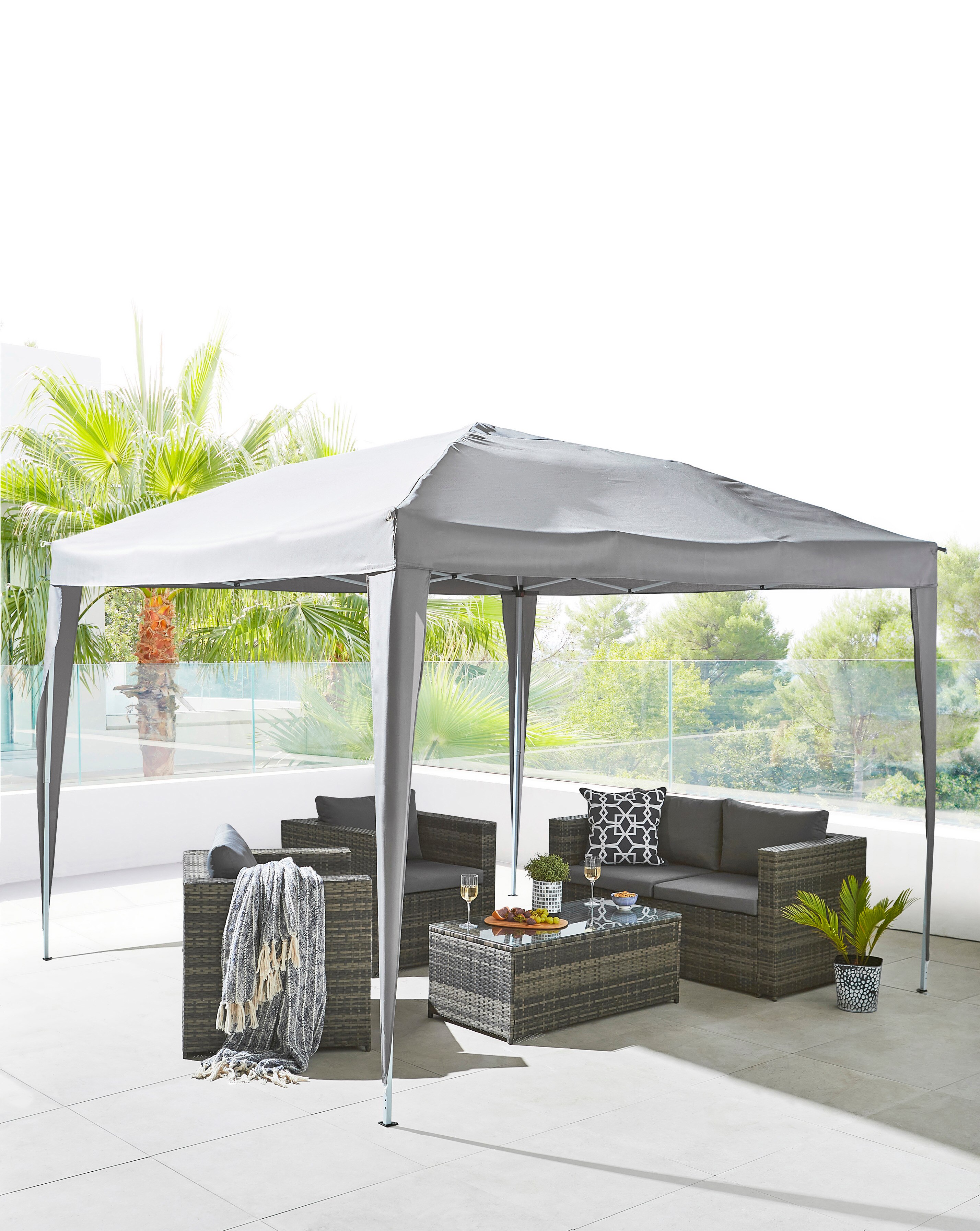 3x3M Pop Up Garden Gazebo