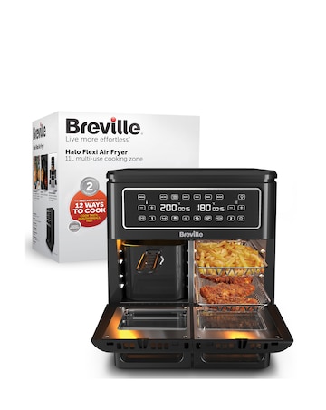 Breville VDF130 Halo Flexi Dual 11 Litre Air Fryer