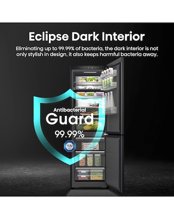 Hisense KitchenFit RB5K330GSFC Smart 60/40 Fridge Freezer - Black