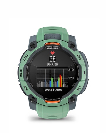 Limited Edition Garmin Instinct 3 45mm Smart Watch - Neo Tropic