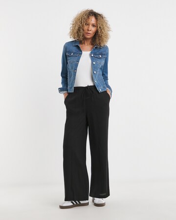 Mid Blue Western Denim Jacket