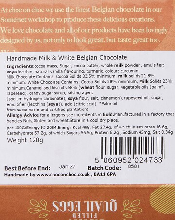 Choc on Choc Easter Biscoff Filled Eggs and Pistachio Filled Eggs