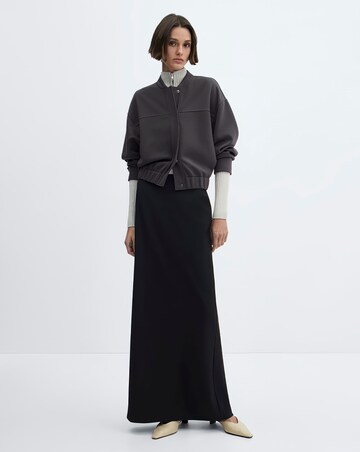 Mango Bomber Jacket with Seam