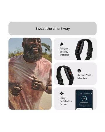 Fitbit Inspire 3 Bundle - Midnight Zen / Lilac Bliss