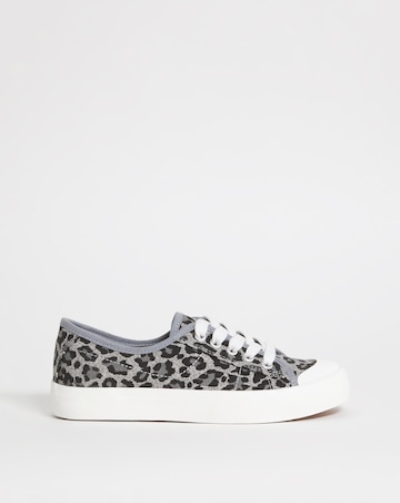Canvas Lace Shoe - Extra Wide Fit (EEE)