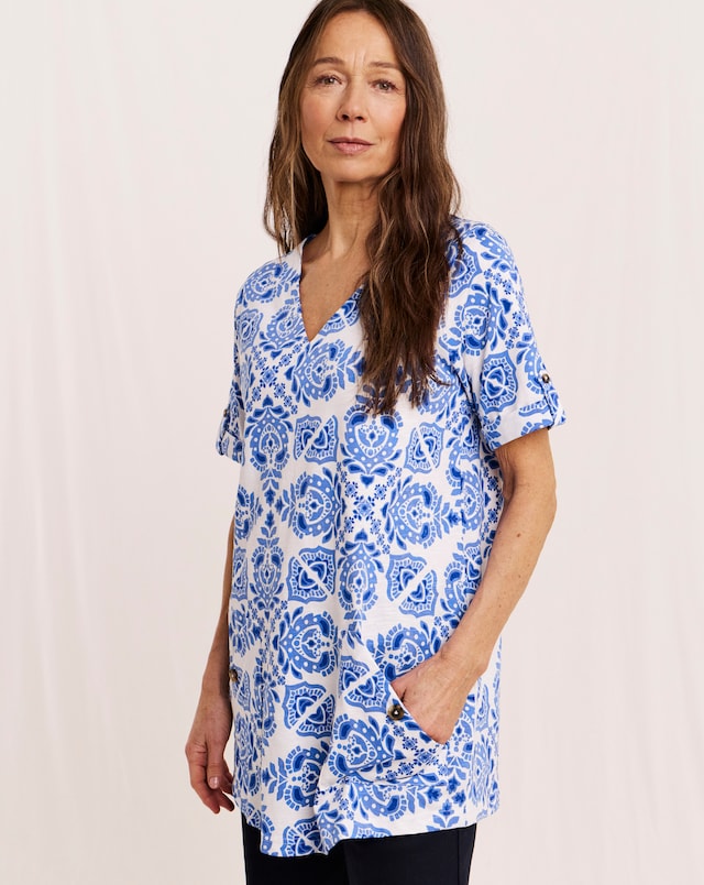 Julipa Cotton Pocket Tunic