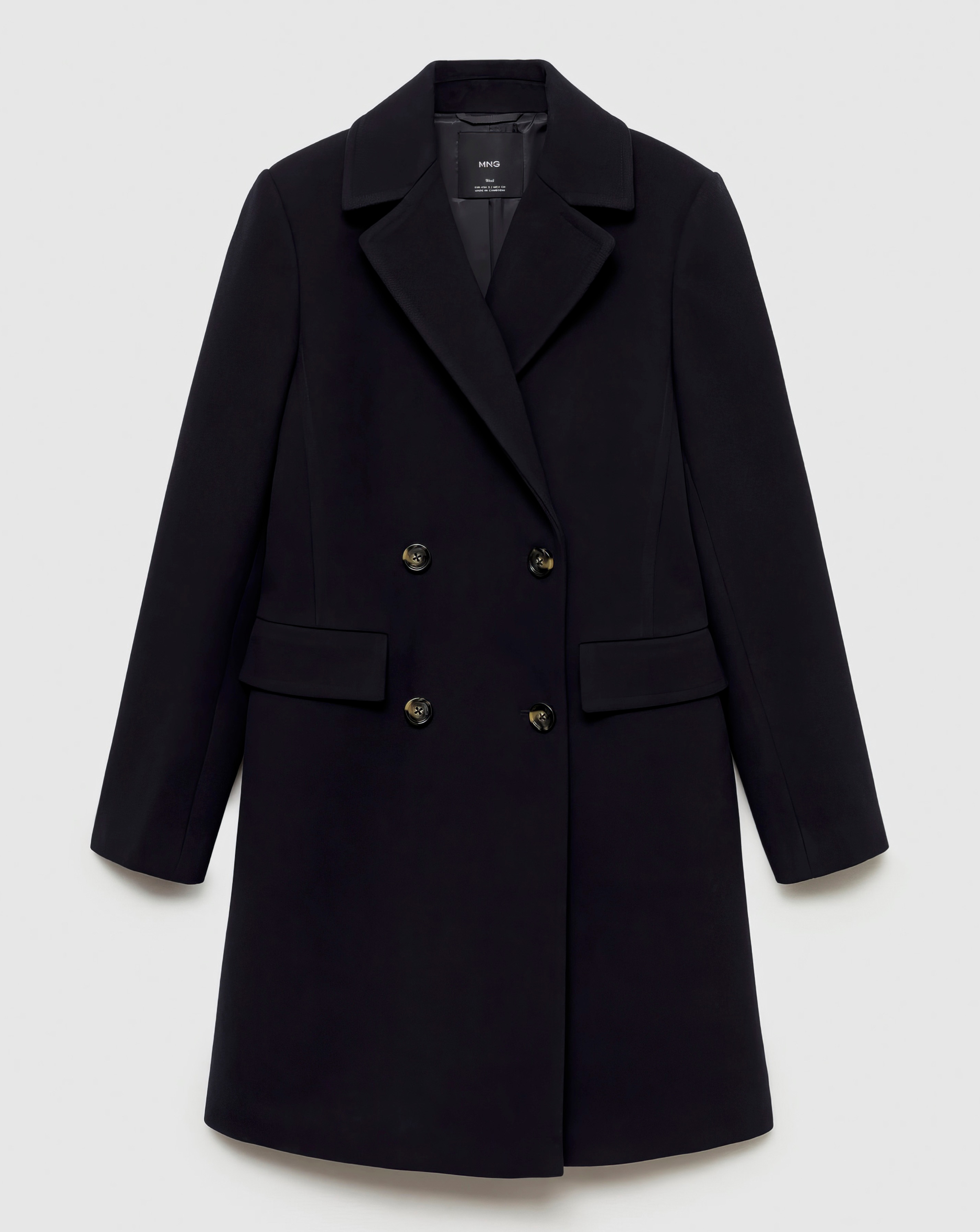 Womens Coats Mango Lapels Wool Coat Review Mango Double Breasted