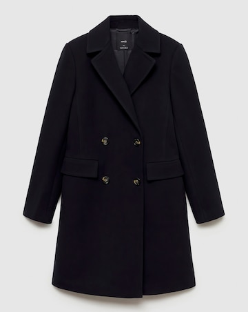 Mango Double Breasted Wool Coat