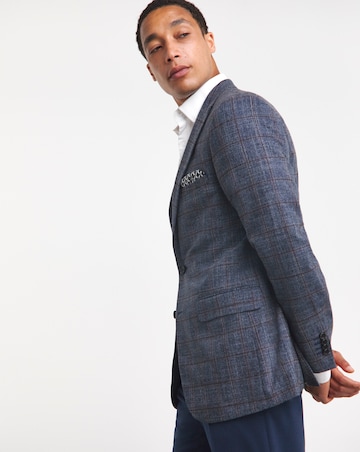 Warm Handle Prince of Wales Check Suit Jacket