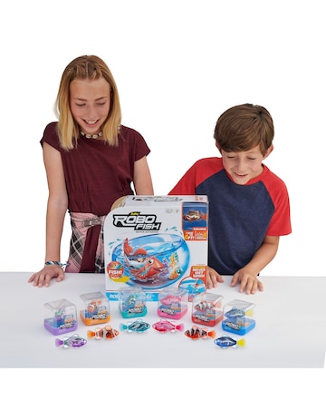 Robo Alive: Robo Fish Robotic Swimming Pets Fish Bowl Playset
