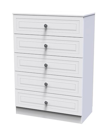 Richmond Assembled 5 Drawer Chest