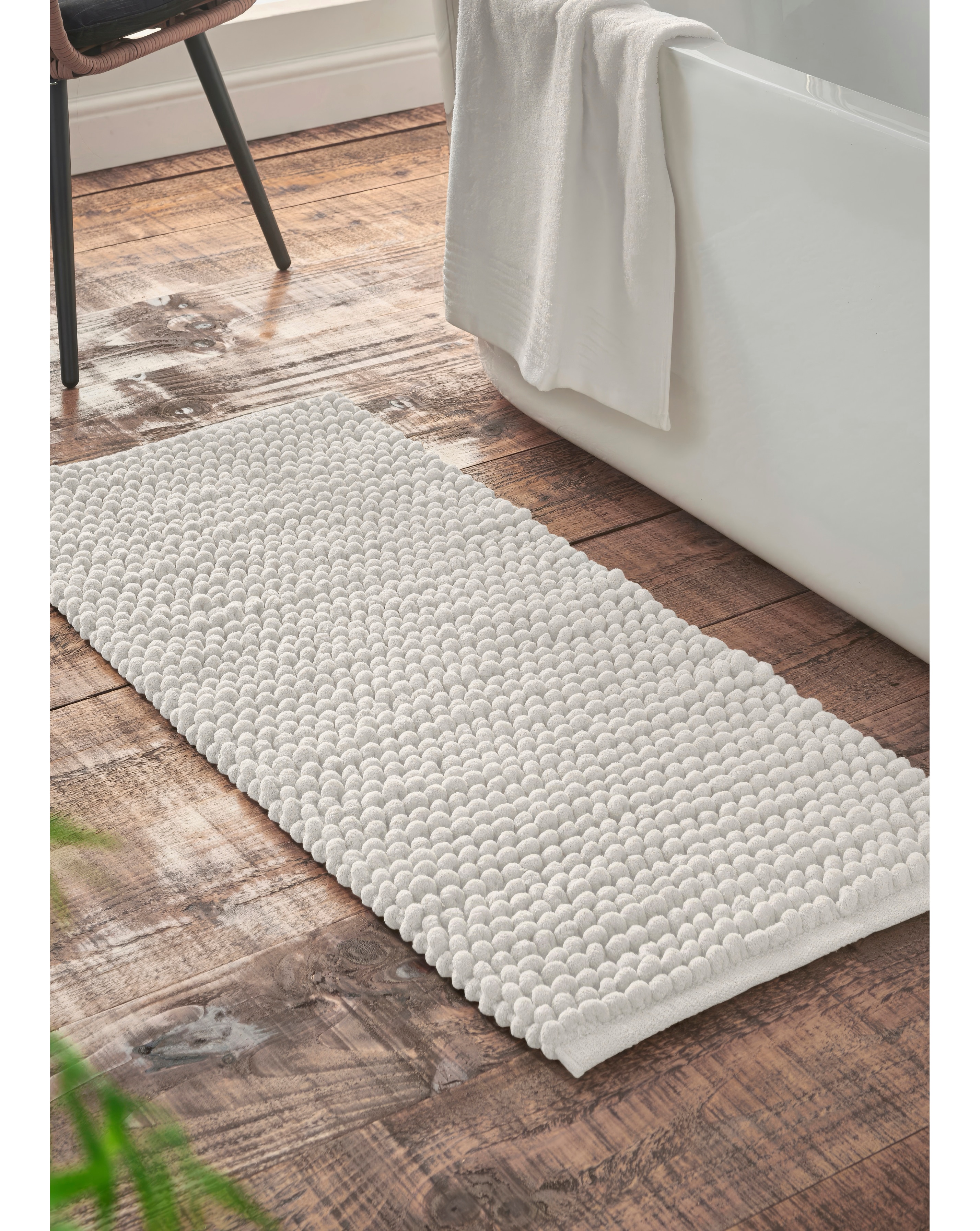 Bianca Aspen Bobble Bathroom Runners