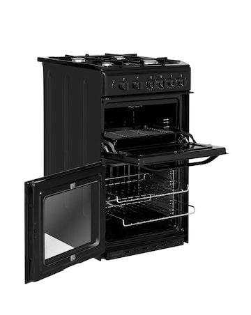 HOTPOINT HD5G00KCB 50cm Gas Cooker - Black