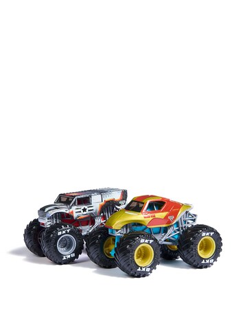Monster Jam 1:64 Marvel Die Cast Truck 2 Pack
