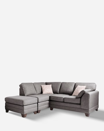 Hilliard Fabric Left Hand Corner Sofa