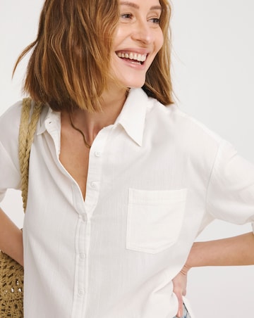 Oversized Crepe Shirt