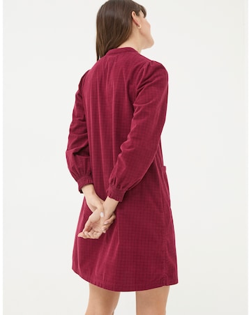 FatFace Fran Cord Check Dress