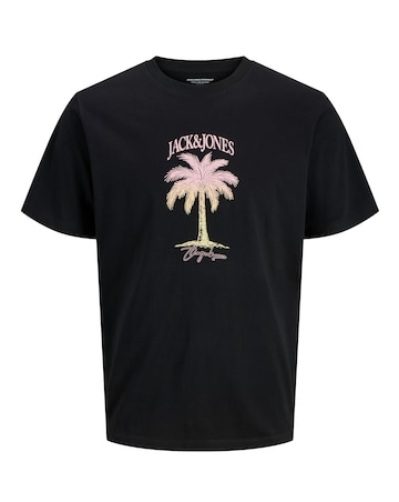 Jack & Jones Almeria Graphic T-Shirt - Black