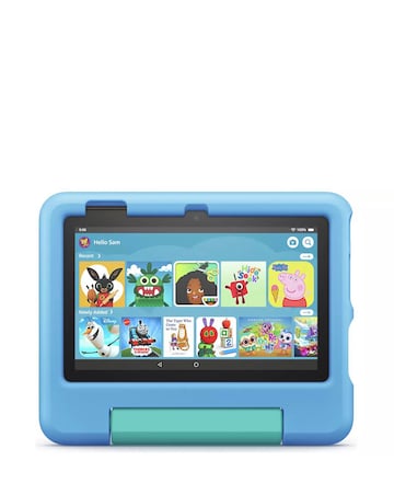 Amazon Fire 7 (2022) Kids Edition 7in 16GB Age 3-7 Tablet - Blue