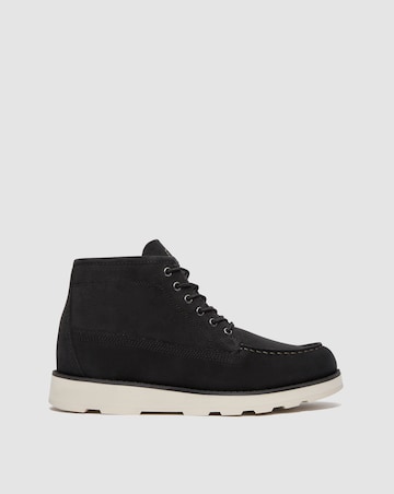 Timberland Britton Mills Mid Lace Chukka Suede Boot - Black