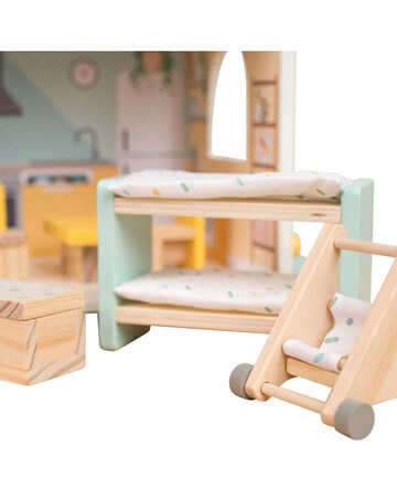 TP Owl & Fox Wooden Dolls House