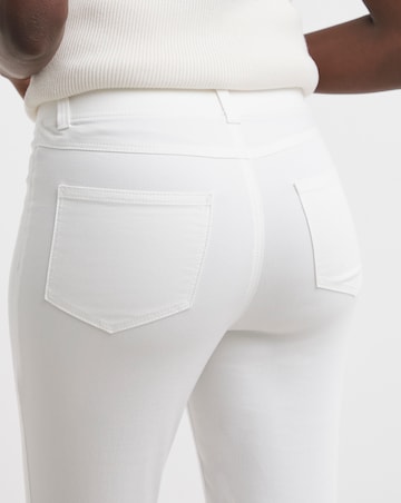 White Slim Leg Jegging