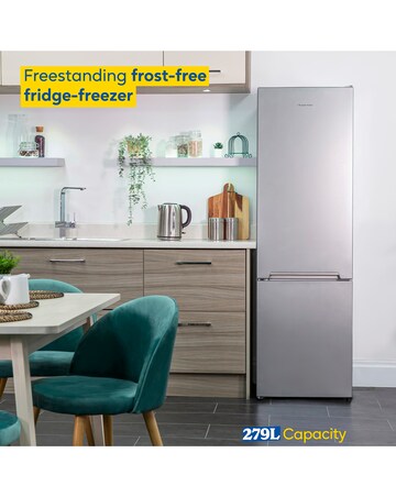 Russell Hobbs RH180FFFF1E1S Frost Free Fridge Freezer - Silver