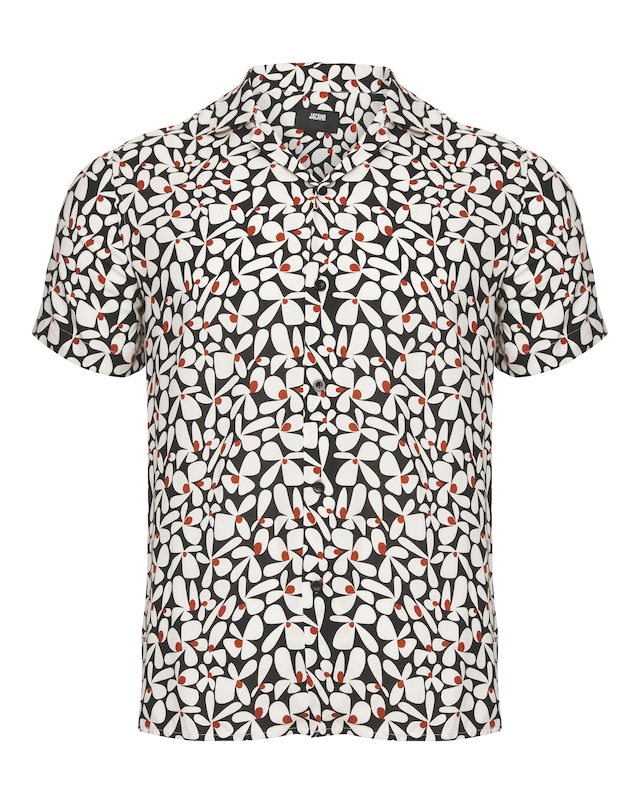 Short Sleeve Print Shirt with Ecovero