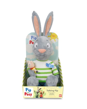 Pip and Posy 26cm Talking Pip Plush