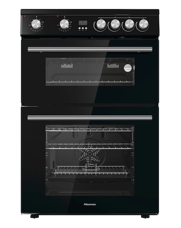 Hisense HDE3211BBUK Freestanding Electric Cooker - Black