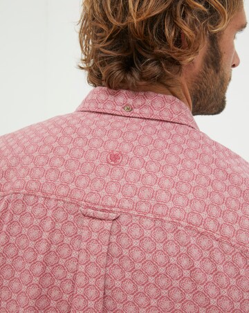 FatFace Linear Short Sleeve Print Shirt