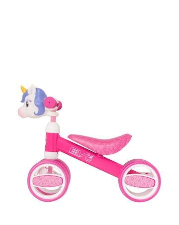 EVO Character Head Bobble Bike - Unicorn