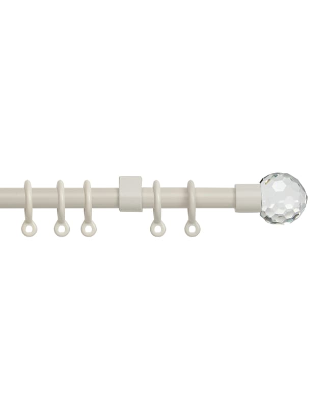 13-16mm Ball Extendable Curtain Pole Set