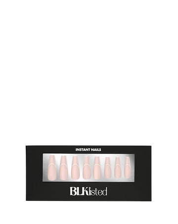 BLK Listed Instant Acrylic Nails Nude Outline