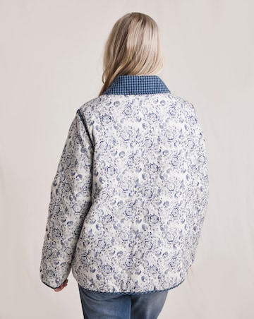 Julipa Printed Pure Cotton Reversible Jacket