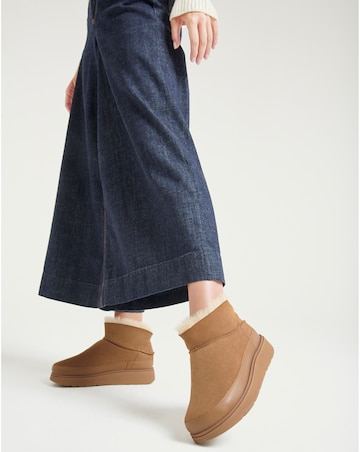 FitFlop Gen FF Ultra Mini Suede Shearling Warm Boots Standard Fit