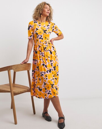 Selected Femme Floral Print Jersey Dress