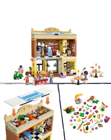 LEGO Friends Restaurant and Cooking School Toy Food Set 42655