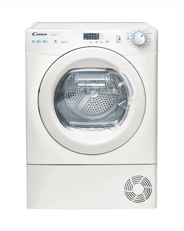 Candy Smart CSEH8A2LE 8kg Heat Pump Tumble Dryer White + Install
