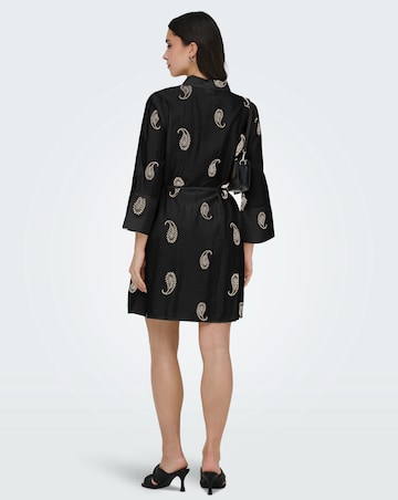 JdY Thea 7/8 Sleeve Embroidery Shirt Dress