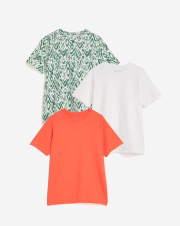 3 Pack Crew Neck Short Sleeve T-Shirt