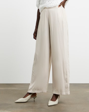 Joanna Hope Satin Wide Leg Trousers