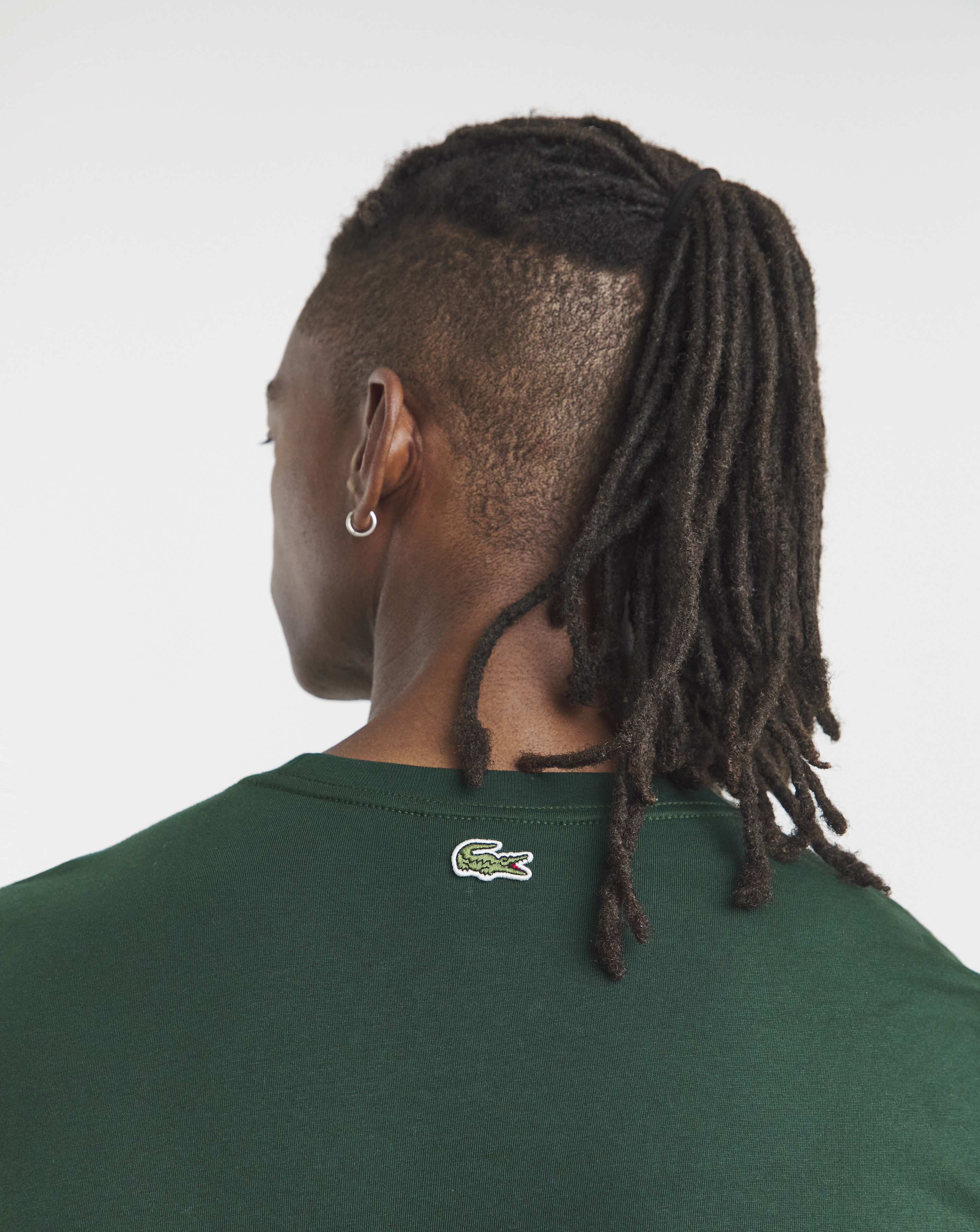 Lacoste Short Sleeve Large Croc Logo T-Shirt - Green